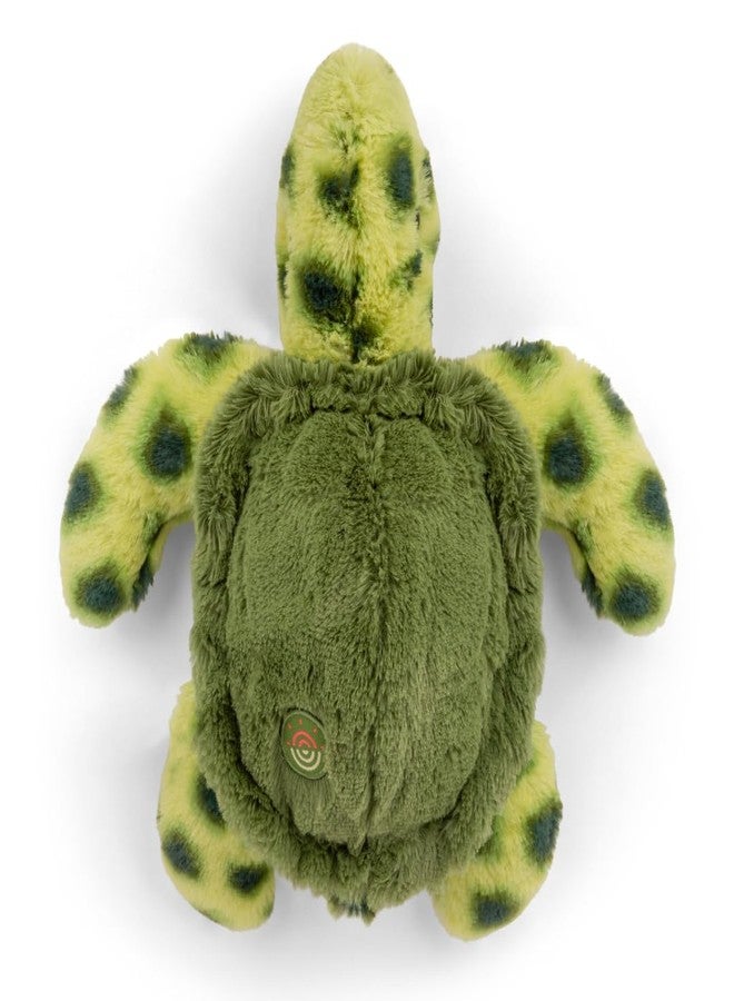 Fahlo Tracking Plush | Includes 12" Plush, Interactive 3D Tracking Map, and Wildlife Conservation Support | Eco-Friendly & Safe for All Ages | (Turtle) - Image 1
